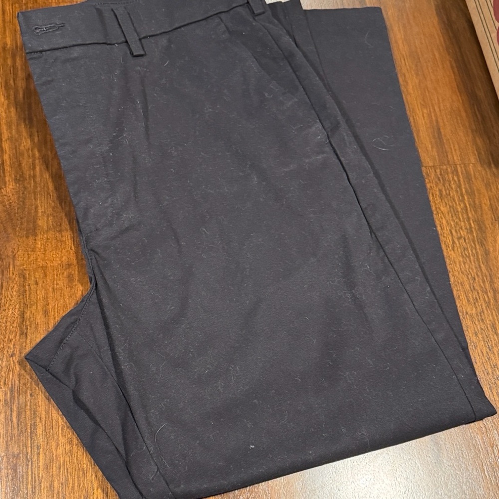Croft & Barrow Classic Black Trousers